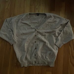 grey Forever 21 cardigan (never worn)